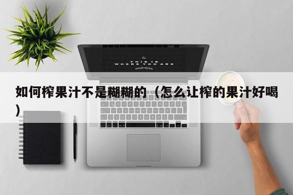 如何榨果汁不是糊糊的（怎么让榨的果汁好喝）