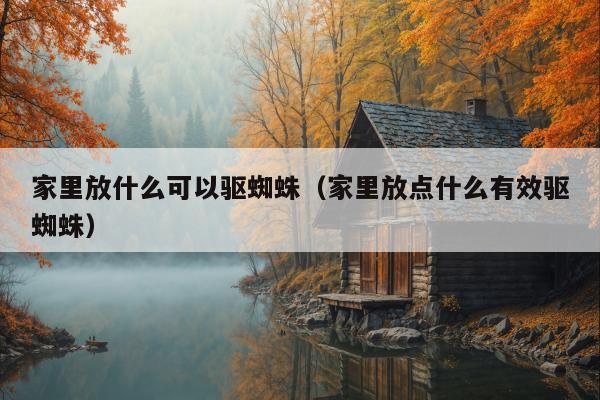家里放什么可以驱蜘蛛（家里放点什么有效驱蜘蛛）