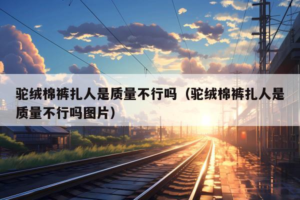 驼绒棉裤扎人是质量不行吗（驼绒棉裤扎人是质量不行吗图片）