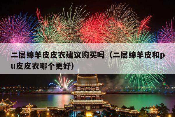 二层绵羊皮皮衣建议购买吗（二层绵羊皮和pu皮皮衣哪个更好）
