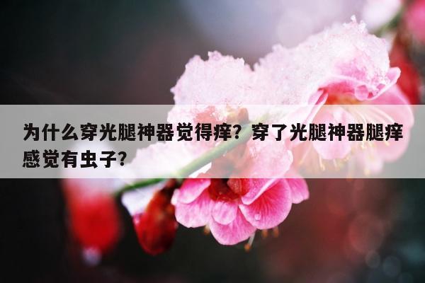 为什么穿光腿神器觉得痒？穿了光腿神器腿痒感觉有虫子？